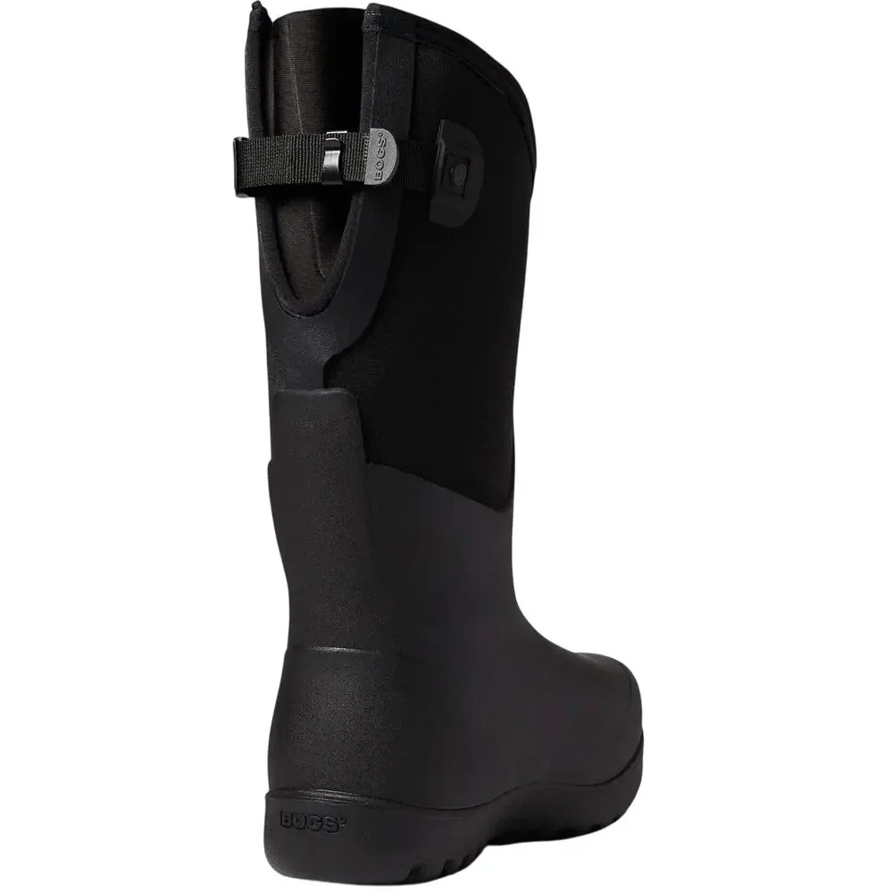 BOGS Women Neo-Classic Tall Adjustable Calf Boots Size 11 Black Waterproof NWT
